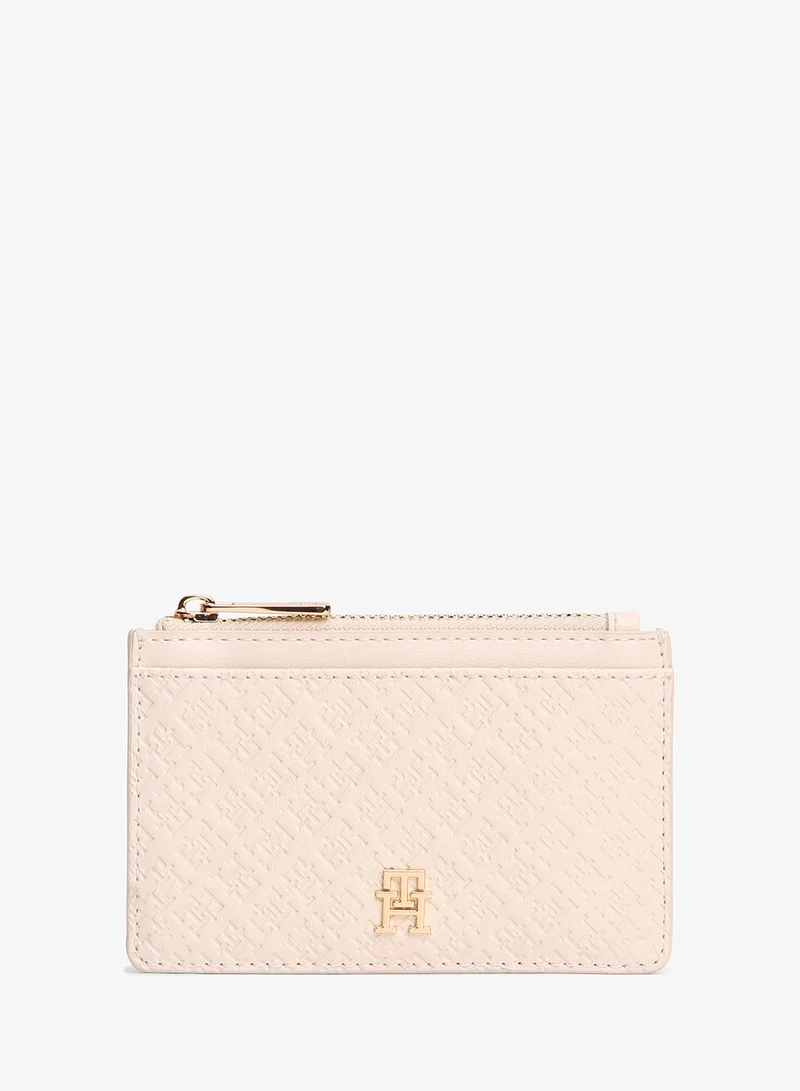 Icon Debossed Credit Card Holder